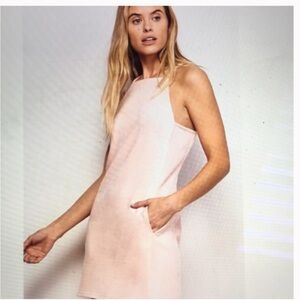 JACK by BB DAKOTA suede peachy pink dress